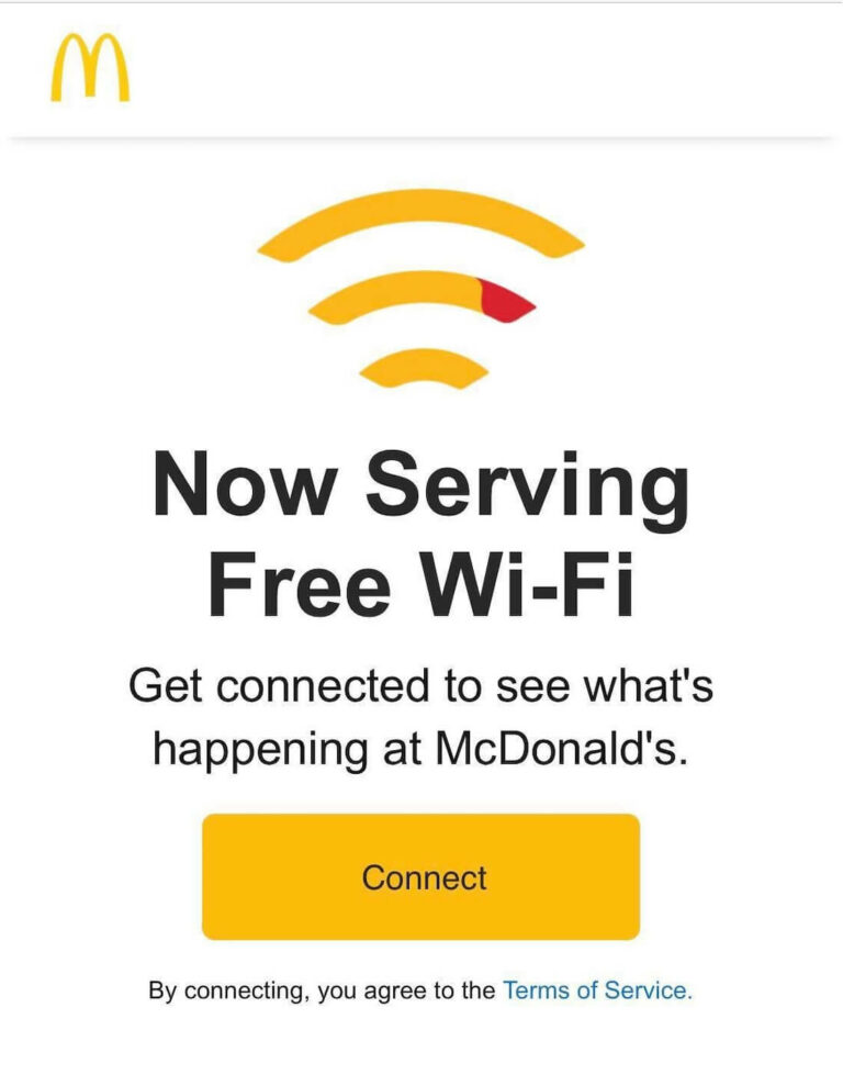 How to use McDonald’s WiFi? Speed.is